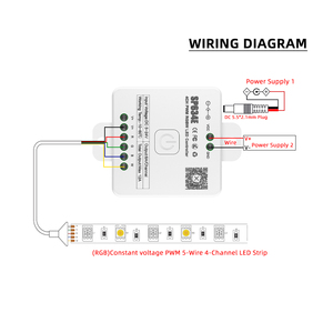 SP634E 4CH PWM RGBW светодиодный контроллер DC 5-24V 12A полоска света RF 2,4G сенсорный пульт дистанционного управления/Панель Умный синий зуб музыкальный диммер - Product Image 4