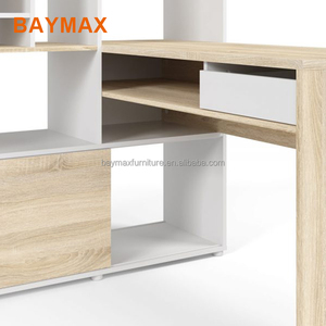 Studente studio gaming pc computer desk apprendimento tavolo da scrittura con libreria - Product Image 3