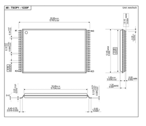 Adaptador TSOP48 a DIP48 de alta calidad, zócalo de prueba TSOP48 paso de 0,5mm para RT809F RT809H y para programador XELTEK USB