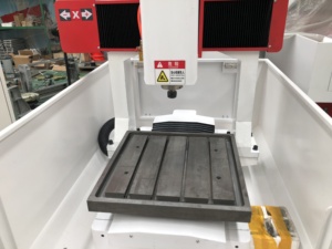 Máquina para hacer moldes de aluminio cnc, CA-6060 mesa de trabajo móvil, fresadora de metal, precio - Product Image 5