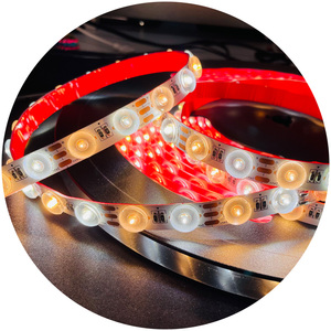 แถบไฟ LED ยืดหยุ่น24V พร้อมเลนส์48LEDs/M 20วัตต์/เมตร2700-6500K CCT แถบสะท้อนแสงสำหรับกล่องไฟ - Product Image 3