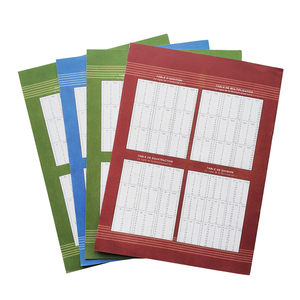 Libro de ejercicios escolar de oficina personalizado barato al por mayor muestras gratis envío rápido papelería de cuaderno de fábrica - Product Image 3