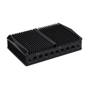 Qotom Q30900UE Industrial Mini PC - Intel 8th/10th Gen CPU, 6x2,5G LAN, 2x SFP +, HDMI/DP/USB 3,0/M.2 - Product Image 3