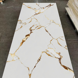 Qualità premium prefabbricata rivestimento interno di marmo foglio di plastica pvc pannelli di parete filippine - Product Image 6