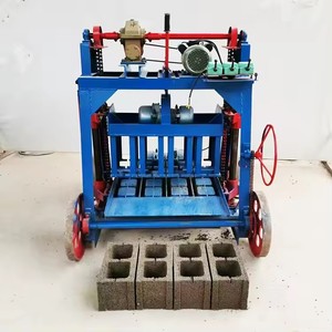Máquinas de fabricación de enclavamiento manual/mesin de ladrillo de mayor promoción/máquina de fabricación de bloques de cemento pequeño - Product Image 4