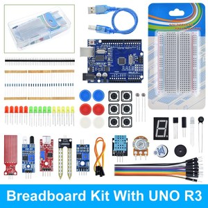 TZT <span class=keywords><strong>Basic</strong></span> <span class=keywords><strong>Starter</strong></span> <span class=keywords><strong>Kit</strong></span> für <span class=keywords><strong>Arduino</strong></span> für Uno Set R3 DIY <span class=keywords><strong>Kit</strong></span> - R3 Board / Bread board Retail Box