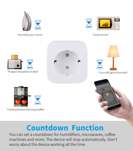 Modedesign-Buchse Benutzer oberfläche und Benutzer freundlich keit Smart Plug elektrischer WLAN-Stecker - Product Image 5