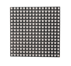โปรแกรมสีดำ PCB DC 5โวลต์สีเต็มรูปแบบ WS2812 SMD RGB พิกเซลที่มีความยืดหยุ่นหน้าจอ WS2812B นำแสงเมทริกซ์ - Product Image 1