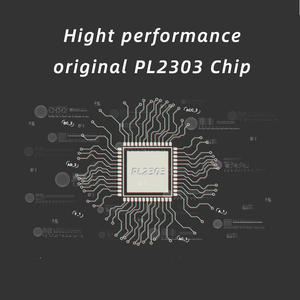 カスタムUSB2.0から4ポート9ピンRS232シリアルケーブルDB9RS232-USB2.0FTDIチップコンバーターケーブル (コンピュータータブレットセットトップボックス用) - Product Image 3