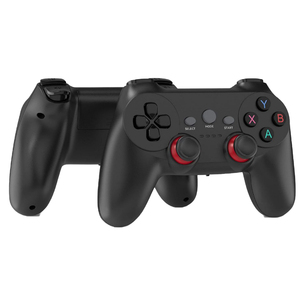 Fabbrica Wireless 2.4G Controller di gioco per Smart TV Box uso doppio giocatore Joystick di gioco remoto per Android EmuELEC Console - Product Image 2