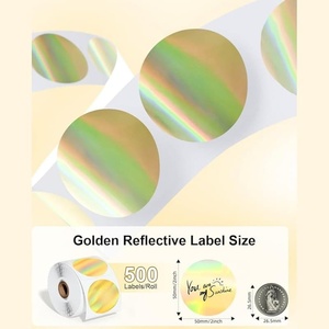 Phomemo etiket yazıcıları için yapışkanlı etiket stickerı çoklu bantlar termal taşınabilir yazıcı etiket yazıcısı makinesi - Product Image 5