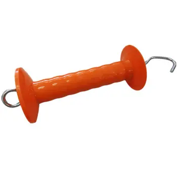Алмазная сверхпрочная ручка для ворот, оранжевая ударопрочная пластиковая ручка, проволочные заборы