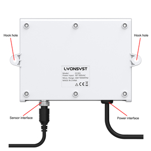 Controlador de CO2 Temperatura de invernadero, controlador de humedad y CO2 Controlador de humedad del sensor remoto para tiendas de cultivo - Product Image 3