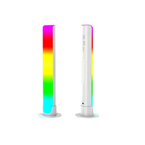 ไฟ LED ควบคุมด้วยเสียง RGB แบบชาร์จได้โคมไฟจังหวะดนตรี