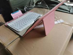 2021 Micro USB Trending Portable 7&quot; Wireless Mini <strong>Keyboard</strong> Leather case for Tablet Stand Pc <strong>Android</strong> Gaming <strong>Keyboard</strong> Cover - Product Image 2