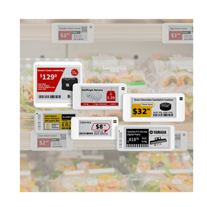 MinewTag Smart Retail ESL-Lösung Unterschied liche Größe E-Papier-Display Elektronisches Regale tikett Digitales Preis schild für den Supermarkt