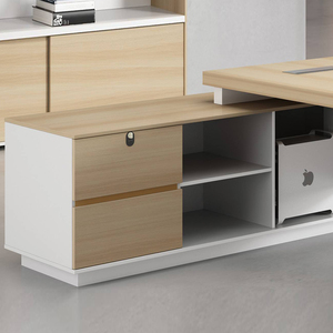 现代风格办公家具站立式办公桌行政经理工作用电脑桌 - Product Image 5
