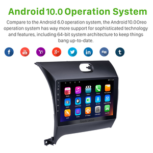 1x 9 inç All-in-One Android 13.0 araba radyo GPS KIA K3 FORTE SHUMA Cerato 2013-2017 için AUX USB ile