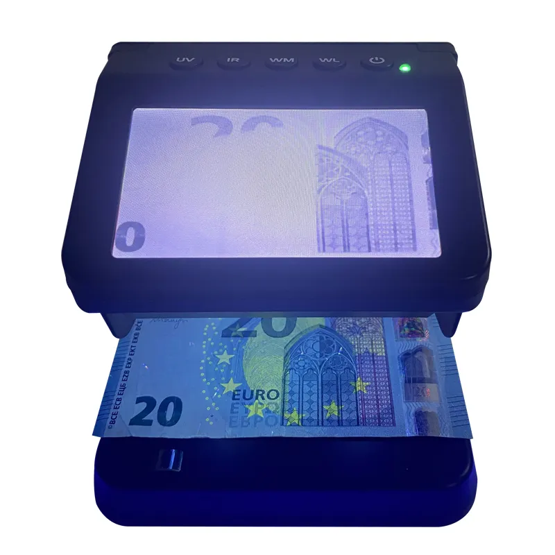 Détecteur d'argent UV MG IR WM WL, lumière UV, vérificateur de faux billets d'encre infrarouge, détecteur de billets de contrefaçon, détecteur infrarouge