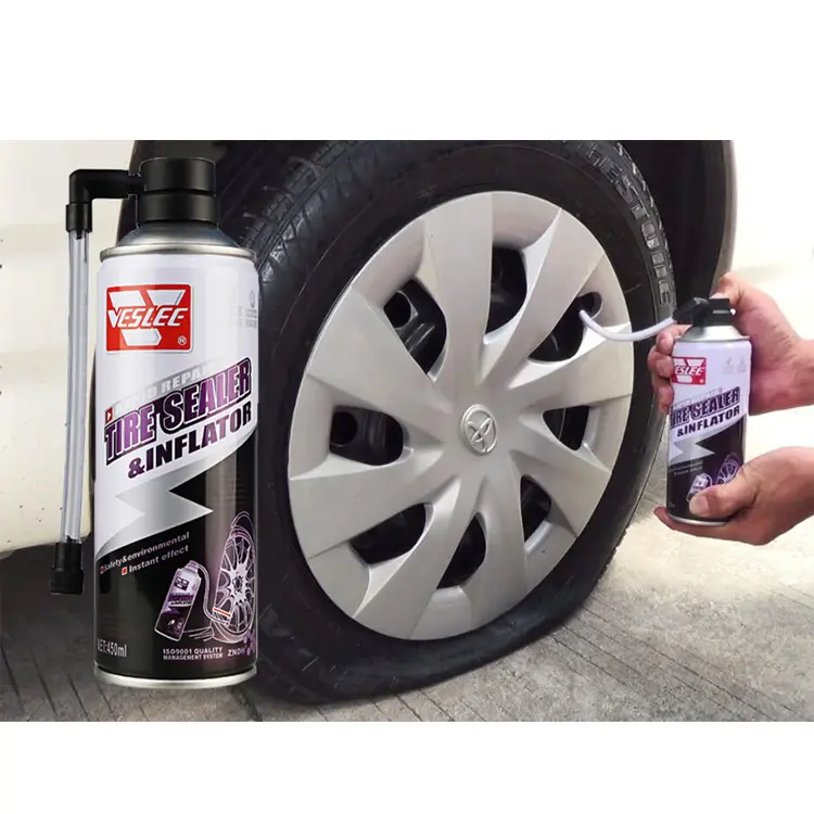 Riparazione di emergenza pneumatico moto altri prodotti per la cura dell'auto sigillante per pneumatici liquido sigillante per forature
