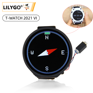 LILYGO TTGO T-WATCH 2021 T-Micro32 Plus ESP32 programmazione orologio Touch Screen capacitivo Psram supporto motore a vibrazione WiFi BLE - Product Image 2