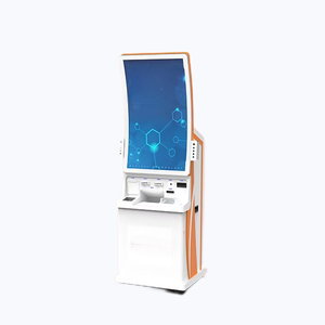 Streamlined <strong>Self</strong> <strong>Service</strong> <strong>Self</strong>-<strong>Service</strong> Registration Machine Curved <strong>Queue</strong> Kiosk Windows/Android <strong>System</strong> for Hospital - Product Image 2
