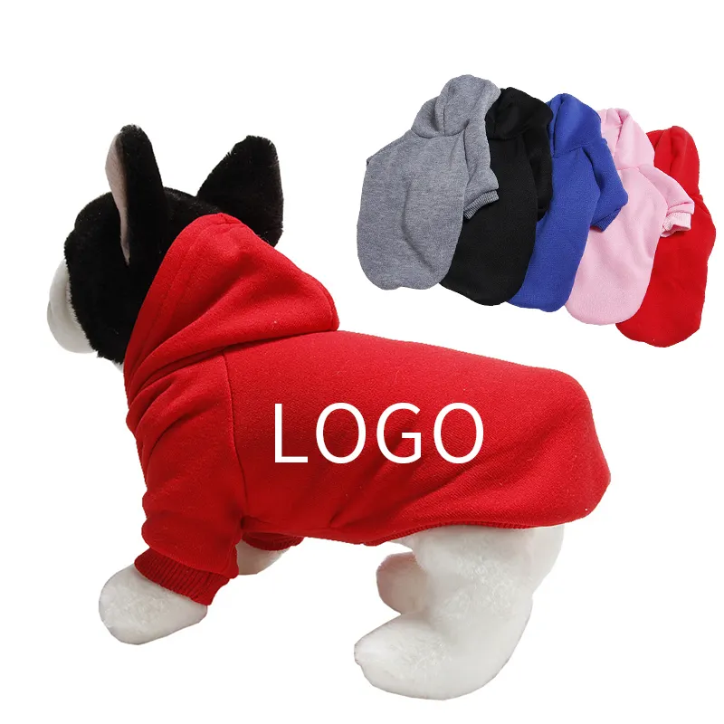 Tùy Chỉnh Dog Hoodie Quần Áo Tùy Chỉnh In Áo Len Bán Buôn Trống Sang Trọng Thiết Kế Chó Pet Hoodies