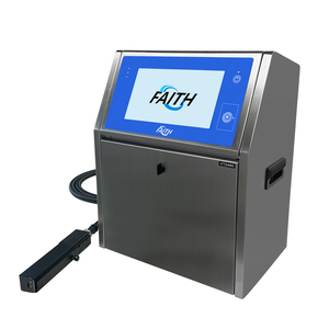 Linea di produzione industriale Coder a getto d'inchiostro piccolo carattere stampante a getto d'inchiostro CIJ macchina da stampa scadenza data Batch Coding Machine - Product Image 1