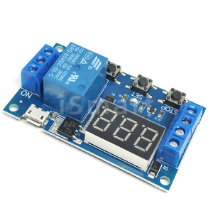 I-SMART DC 6-30V Support Micro USB 5V LED <strong>Display</strong> Automation Cycle Delay <strong>Timer</strong> <strong>Control</strong> Off Switch Delay Time Relay 6V 9V 12V 24V - Product Image 3