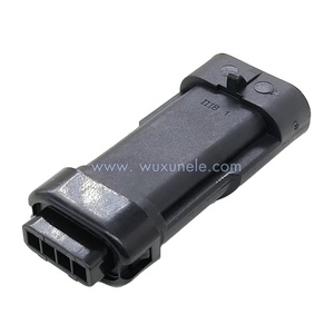 <strong>Delphi</strong> DS7043-1.5-11 Auto Sealed Wire <strong>Connector</strong> 4 Pin Male Terminals in Nylon Housing Waterproof Adaptor - Product Image 2