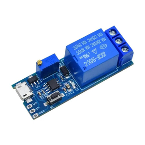 Smart Electronics 5V-30V Micro USB Power Adjustable <strong>Delay</strong> Relay Timer Control Module Trigger <strong>Delay</strong> Switch - Product Image 1