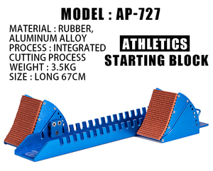 Track and Field High School Competitions Equipment Adjustable Starting <strong>Blocks</strong> Athletics Starting <strong>Block</strong> - Product Image 3
