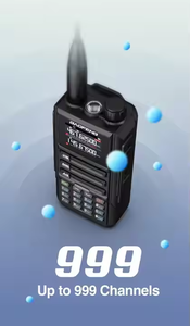 Baofeng Sistema de Intercomunicación Inalámbrico, Walkie Talkie de Largo Alcance, Alta Potencia IP68, FM, AM, TX, 10W - Product Image 6