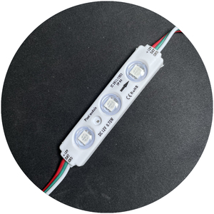 Light design light box decoration ws2811 1903 3pcs chip lens dc12v smart magric programmazione modulo led RGB digitale per segnaletica - Product Image 4
