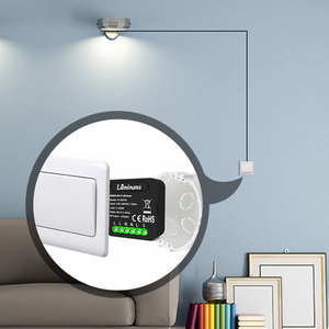 Unterstützung für Modul-/Schalter <span class=keywords><strong>module</strong></span> Tuya Smart/Smart Life APP 2-Wege-Fernbedienung 220-V-Schalttaste Mini WiFi Smart Light Dimmer