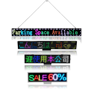 P5อัลตร้าบาง16*64สี RGB รถนำคณะกรรมการการแสดงผลเข้าสู่ระบบในร่มโปรแกรมเลื่อนข้อความโฆษณาแผงหน้าจอ - Product Image 3