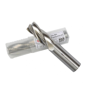 YJ frezeler yüksek hassasiyetli HSS Metal kesici Co8 kobalt D1-32mm 2 3 4 flüt diş alüminyum freze aracı anahtar koltuklu yönlendirici Bit - Product Image 5