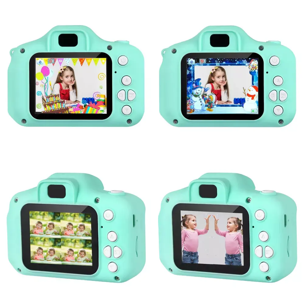 2023 Meilleur cadeau Meilleurs appareils photo numériques Reconnaissance faciale Focus HD 1080p Vidéo Toddler Camcorderlfor mini enfants enfants caméra