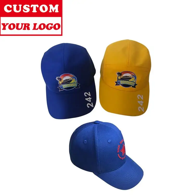 2024 gorra de béisbol de corcho de regalo con impresión personalizada al por mayor