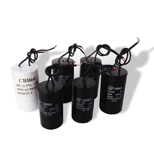CBB60 5uf固定电容器BOPP薄膜水泵冰箱洗衣机电机电容器 - Product Image 1