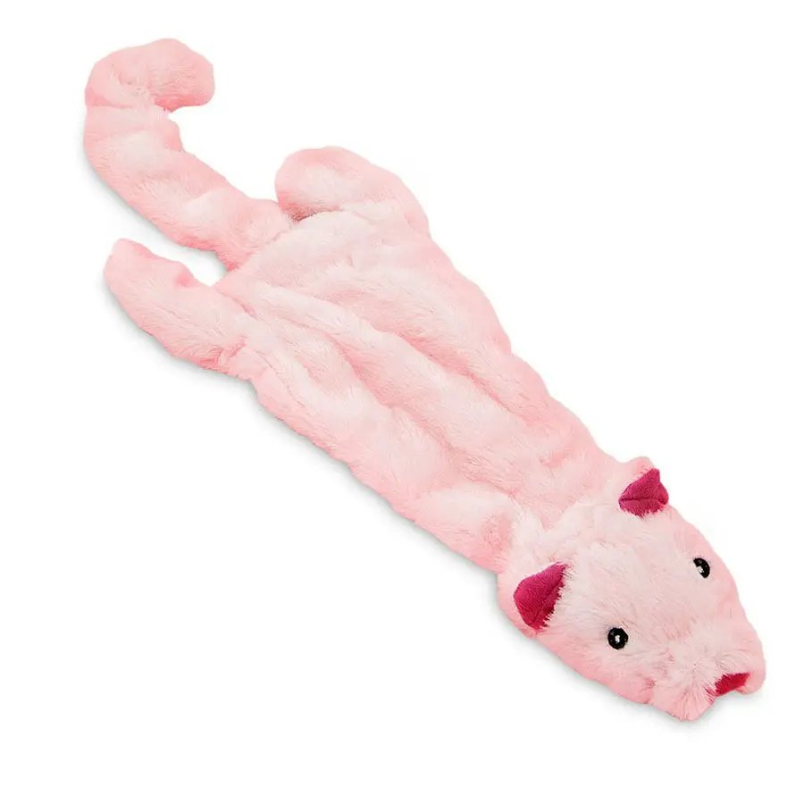 Pink Piglet pet sound toy No stuffed animal skin pet plush toy pet supplies