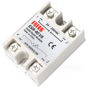 SSR-40 10 20 30 DAソリッドステートリレー入力DC3-32V出力AC24V-380V SSR-40DA - Product Image 4