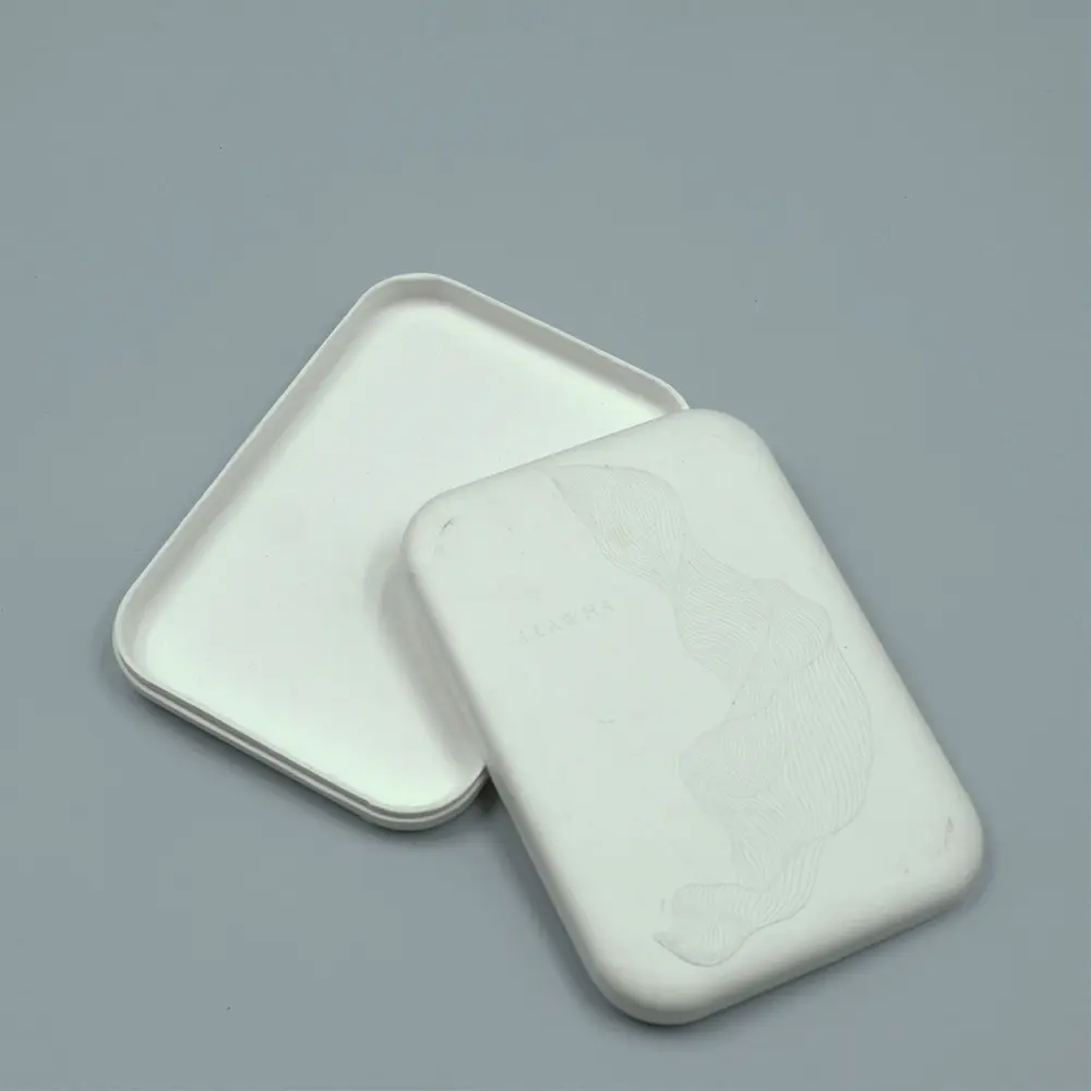 Manufacturer Biodegradable Ultra-Thin Flip-Top Box Packaging In Recyclable Pulp Material For Sleek Product Presentation