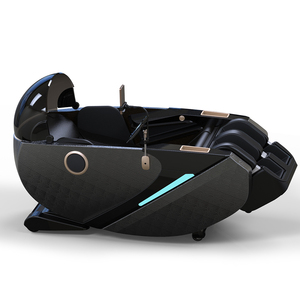 Thai Leder Shiatsu <span class=keywords><strong>Massage</strong></span> stuhl mit Schwerelosigkeit und doppeltem Rücken mechanismus Ganzkörper-Luftdruck <span class=keywords><strong>massage</strong></span> für Hände Beine Taille - Product Image 4