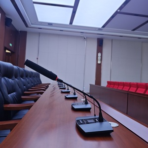 会議室オーディオビジュアルシステムオーディオミキサー会議システムビデオトラッキング付きデジタル会議システムホスト - Product Image 3