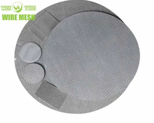 Maille anti-corrosion de 304/316 100 microns 1 tamis filtrant en treillis métallique en acier inoxydable utilisation pour les filtres