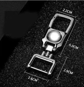 Yaratıcı kadın kişilik Metal anahtarlık kolye yüzük özel Logo araba marka araç tuşları için alaşımdan yapılmış - Product Image 3