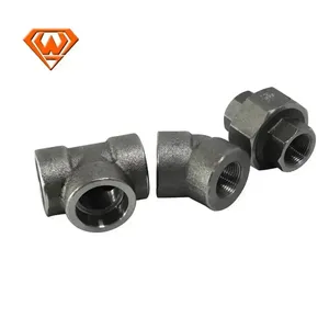 CS A105 NPT减径弯头喷砂螺纹管件 - Product Image 2
