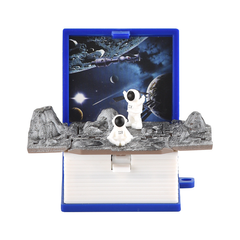 Emballage en sachet individuel (OPP) - Astronaute bleu