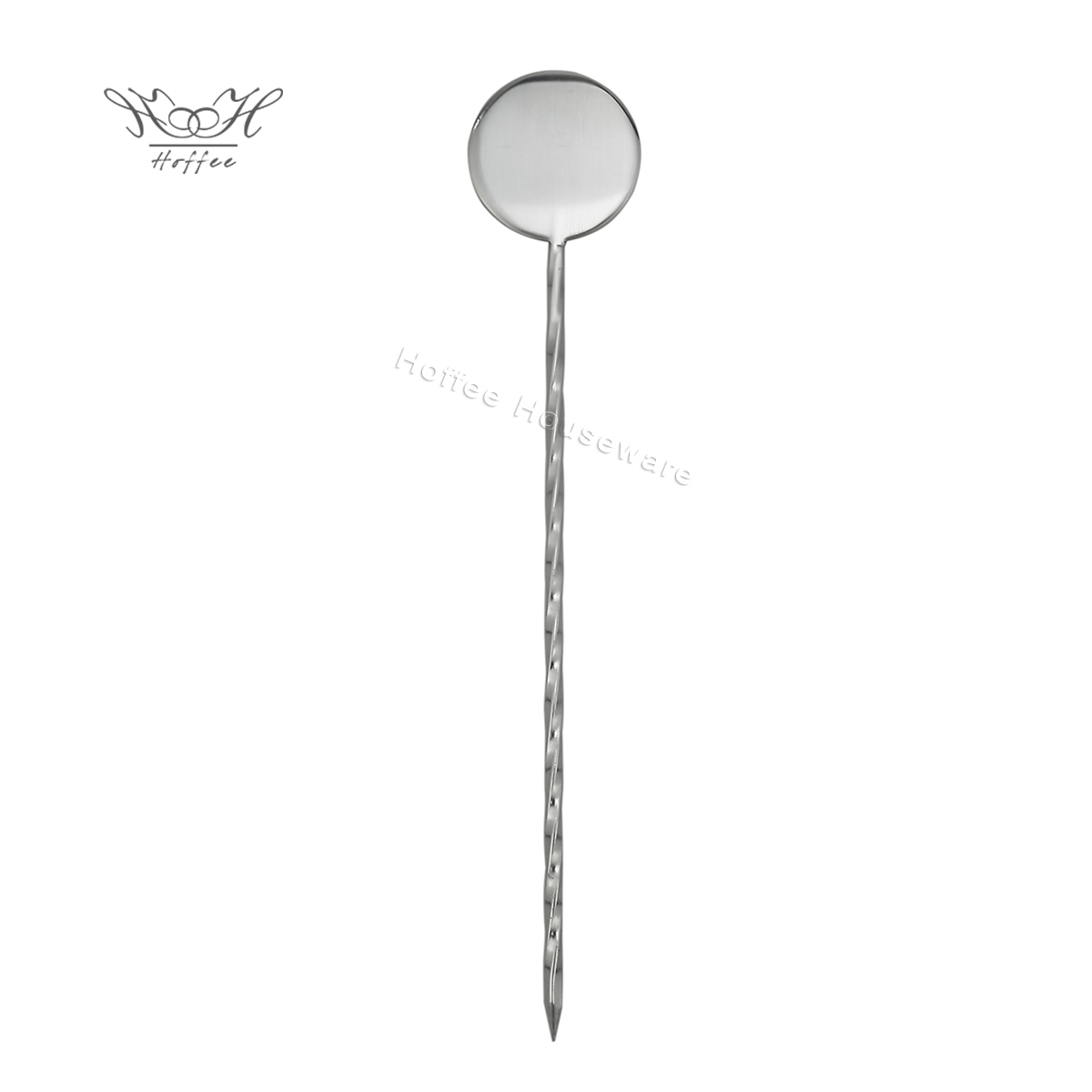 21 Twisted Rod Round (Silver or more)